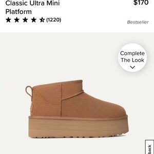 Classic Ultra Mini Platform Ugg Boot